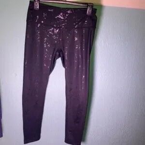 Black Shiny Leggings